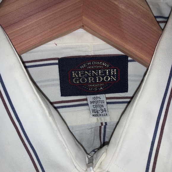 Kenneth Gordon 16.5 Dress Shirt - Picture 2 of 3